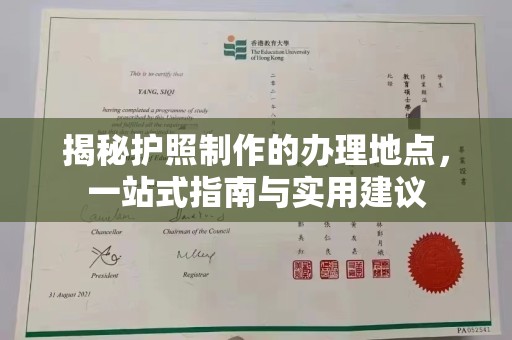 高阳揭秘护照制作的办理地点，一站式指南与实用建议