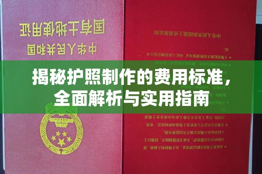 高阳揭秘护照制作的费用标准，全面解析与实用指南