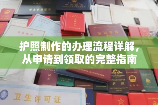 高阳护照制作的办理流程详解，从申请到领取的完整指南